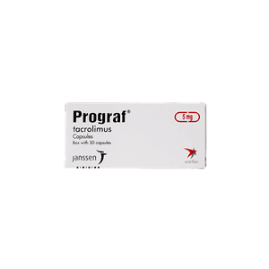 PROGRAF 5 MG CON 50 CAPSULAS