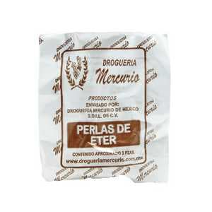 Sobres Perlas de Eter C/3 Piezas Mercurio