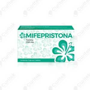 Mifepristona 200 mg 1 tableta