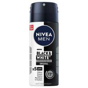 Desodorante Nivea Men Invisible Black & White Original Spray 100 ml