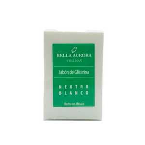 Jabón Bella Aurora Neutro Blanco 100 g