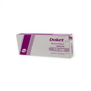 Doket Ketorolaco 10mg C/10 Tabs