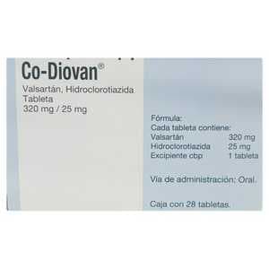 CODIOVAN 320MG/25MG