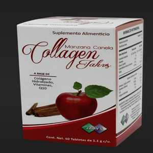 COLLAGEN MANZANA-CANELA 60 TAB 1.1 G