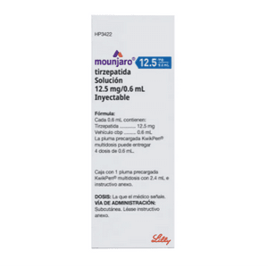 Mounjaro Kwikpen 12.5mg/0.6ml Tirzepatida
