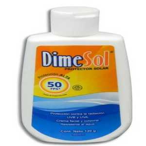 DIMESOL PROTECTOS SOLAR FPS 50 UNA CREMA CON 120 GRAMOS