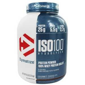 DYMATIZE NUTRITIONISO 100 5 LBS CHOCOLATE GOURMET