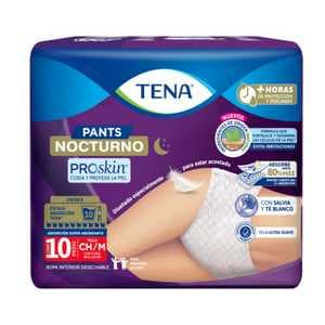 Tena Pants Nocturno Ropa Interior Desechable Talla M 10 Piezas