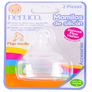 Mamila De Silicon Nenuco  flujo medio