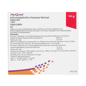 HyQvia 10 g Solución Inyectable
