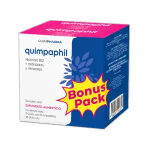 QUIMPAPHIL  AMP ING C/10 QFR DUOPACK