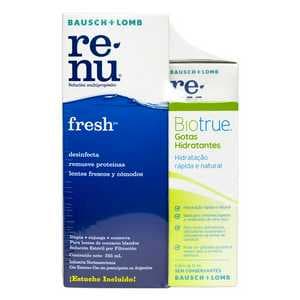 Renu Fresh 355mL + 120mL + Biotrue 10mL Combo