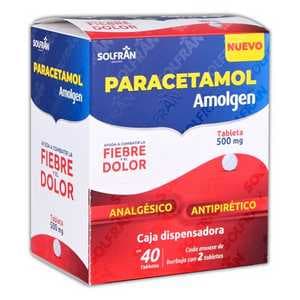 AMOLGEN 500MG TAB C/40 *SFR*