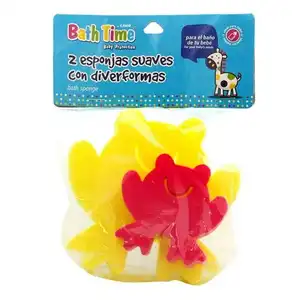 Esponja de Baño Bath Time Suave 2 piezas