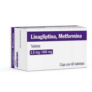 Linagliptina/Metformina Boehr 2.5/850 mg