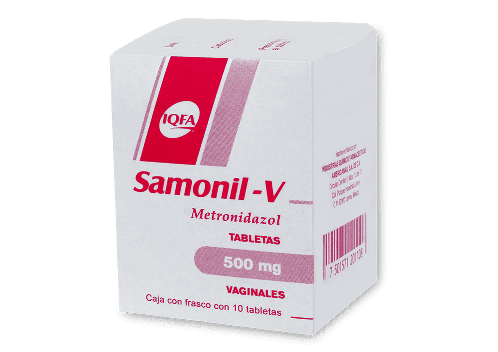 Samonil Metronidazol 500mg Tableta Vaginal C/10