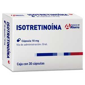 Isotretinoína 10 mg 30 cápsulas