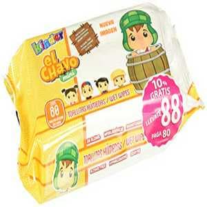 Toallas Humedas El Chavo Bebe C/80 Pzas