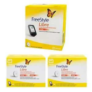 Kit 2 Sensores + 1 Lector Freestyle Libre