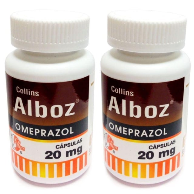 Alboz 20mg 2 frascos con 60 cápsulas — 17967 | Precio Vitau