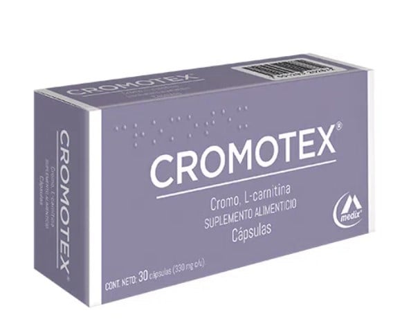 cromotex l-carnitina para que sirve Y CROMO; RECOMENDACIONES MDICAS Cromotex 30 Cpsulas | Auxiliar