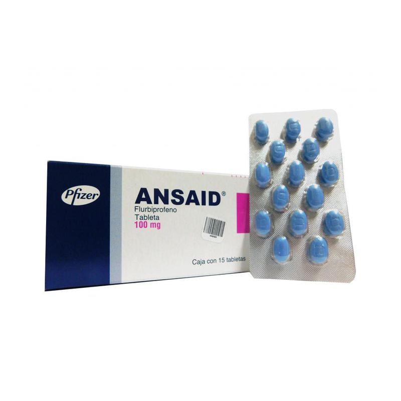 Ansaid 100mg caja con 15 tabletas — 9434 | Precio Vitau